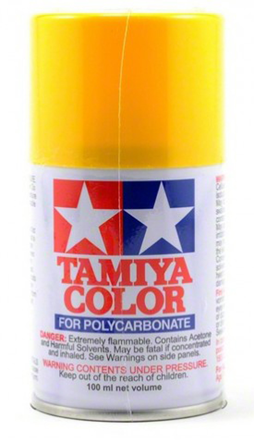 PS6 - Peinture Bombe JAUNE 100ml Tamiya