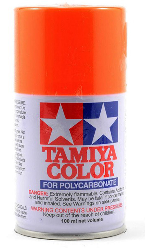 PS24 - Peinture Bombe ORANGE FLUO 100ml Tamiya
