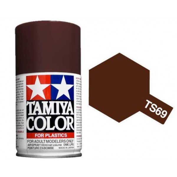 TS69 - Peinture Bombe DECK BROWN 100ml Tamiya Maquette