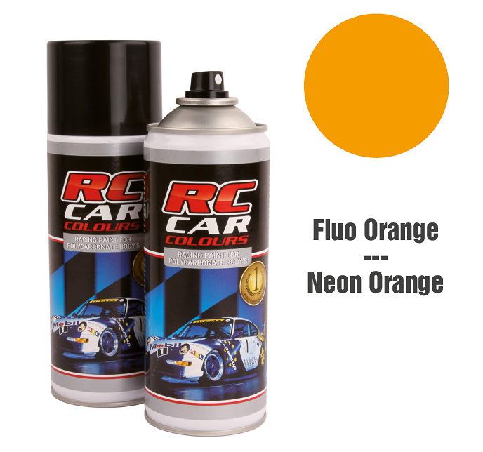 RC1006 - Peinture Bombe ORANGE FLUO 150ml RC Cars