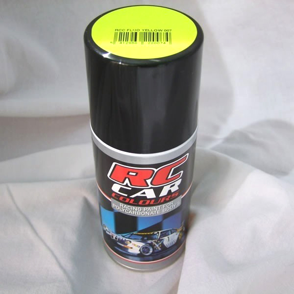 RC1007 - Peinture Bombe JAUNE FLUO 150ml RC Cars