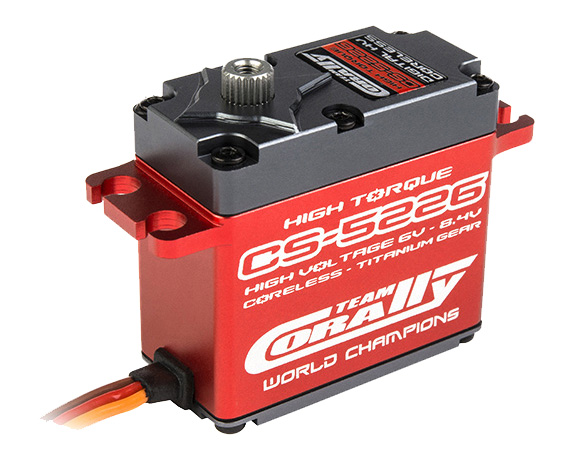 CS-5226HV Servo Corally 22.6Kg 0.08s Titane 