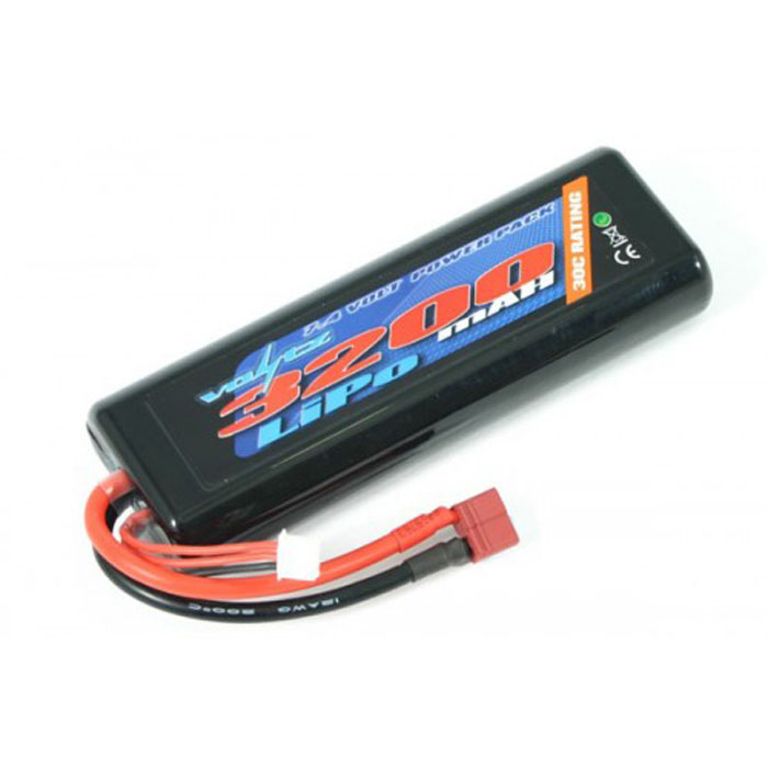 Accu LIPO 2S 3200mAh 7.4V 30C - VOLTZ
