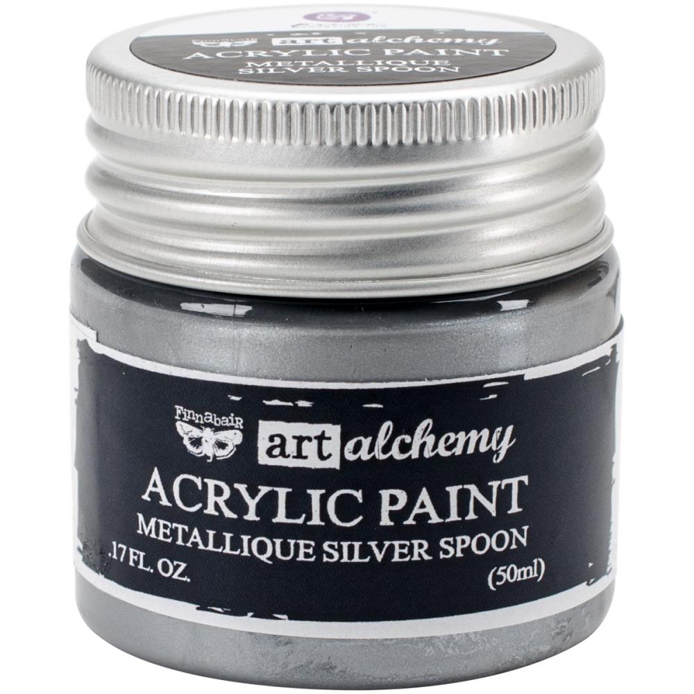 Peinture Acrylique Métallique Art Alchemy SILVER SPOON Prima Marketing