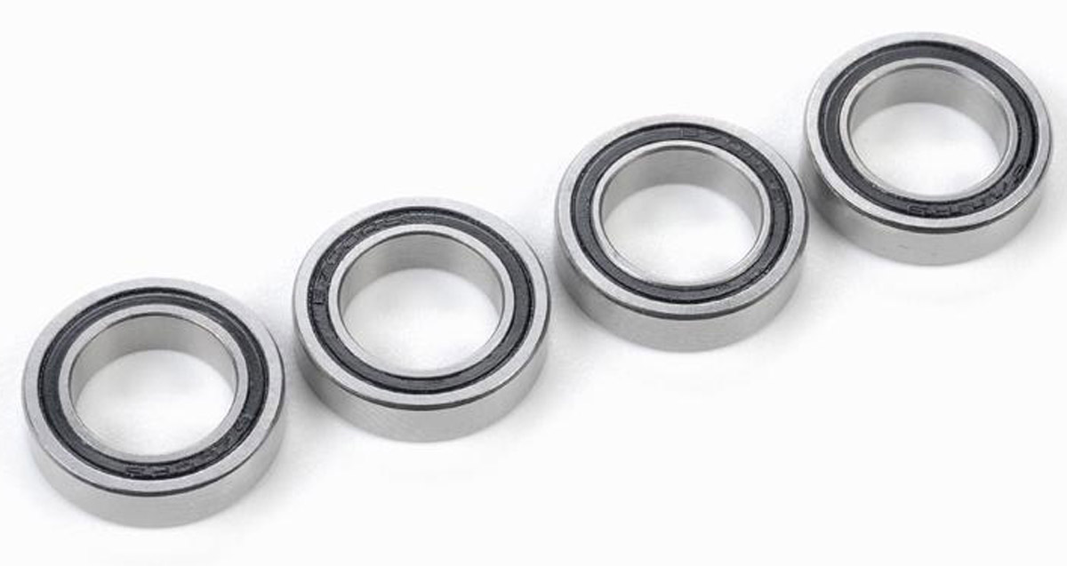 Roulements 3x6x2 - Flasque caoutchouc (x4)