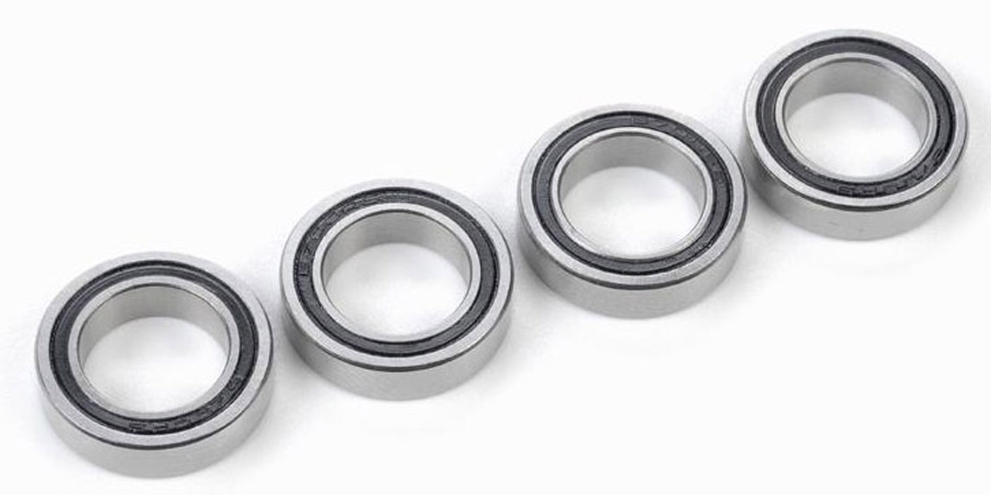 Roulements 5x10x4 - Flasque caoutchouc (x4)