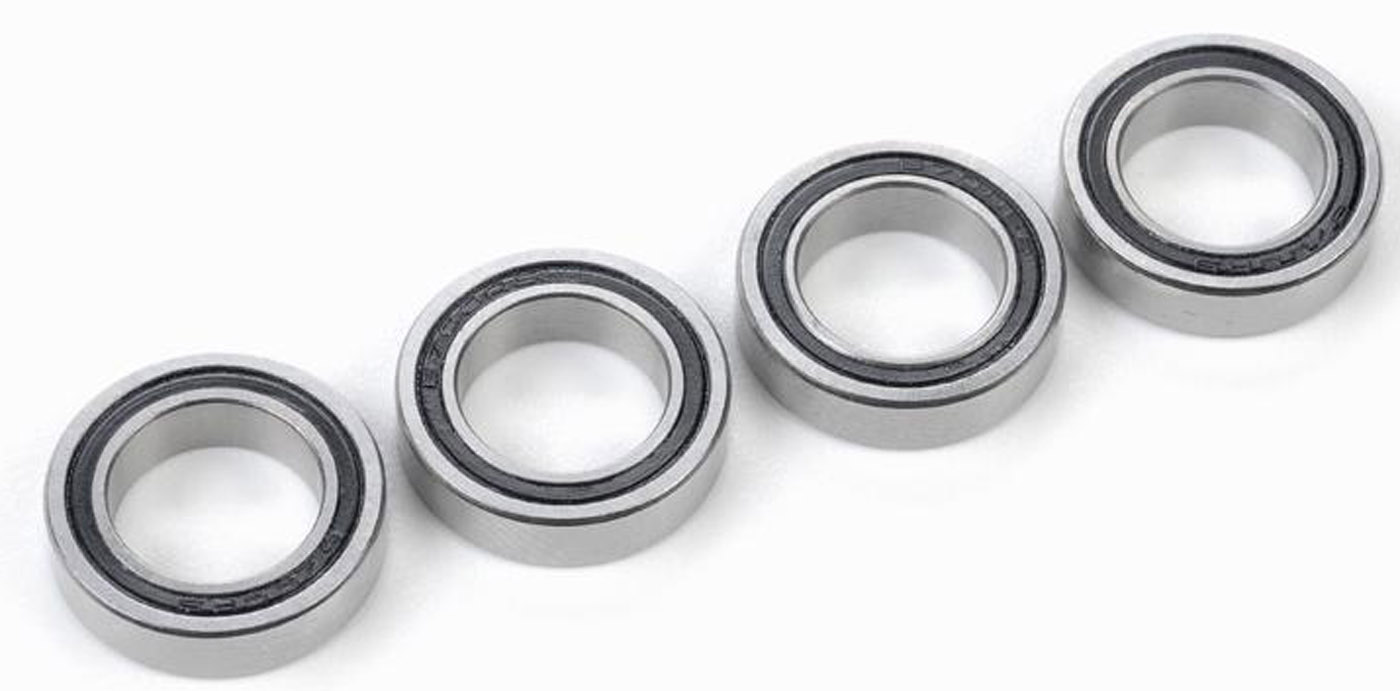 Roulements 8x12x3.5 - Flasque Caoutchouc (x4)