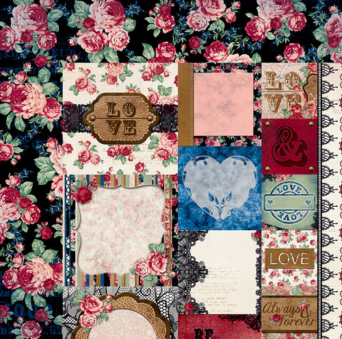 Bo Bunny - LOVE LACE - Love Lace