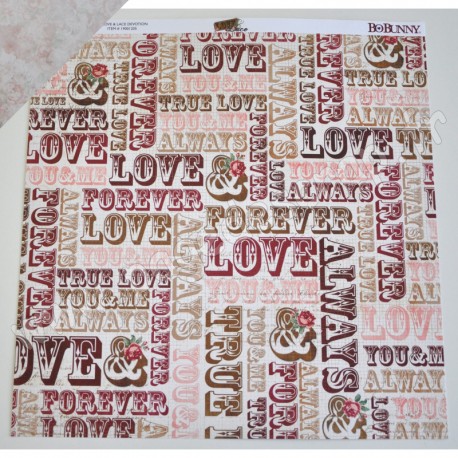 Bo Bunny - LOVE LACE - Love Lace Devotion