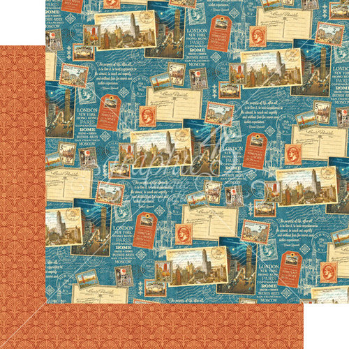 Graphic 45 - Cityscapes -  Passport to the World