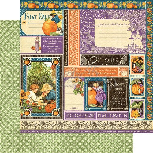 Graphic 45 - Children's Hour -  October Collective