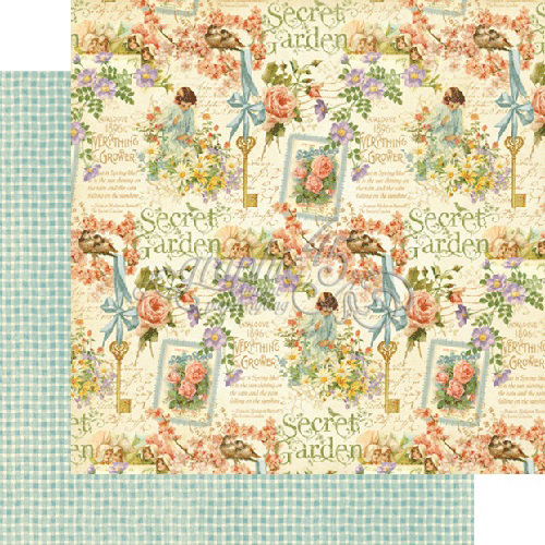 Graphic 45 - Secret Garden -  Posy Patch