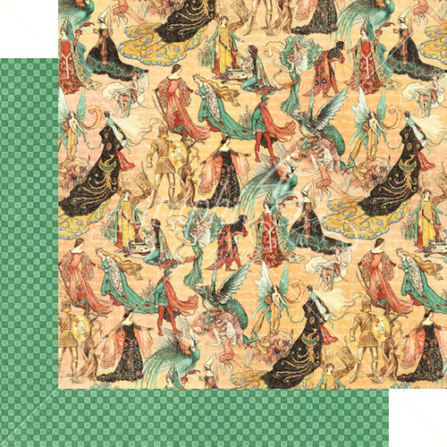 Graphic 45 - Enchanted Forest -  Dazzling Damsel