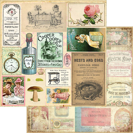 Marion Smith - Mad Tea Party - Cut & Create Ephemera
