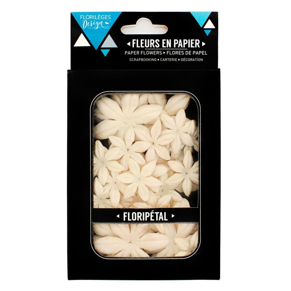 Fleurs en Papier - FLORIPETAL Ivoire  