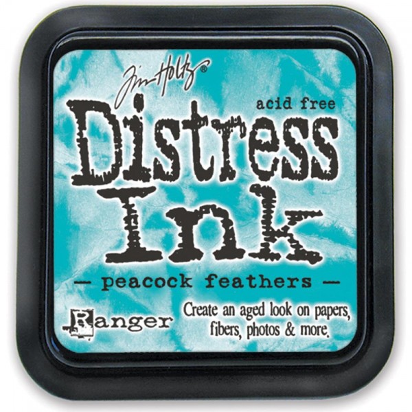 Encre Distress - PEACOCK FEATHERS Ranger Ink by Tim Holtz