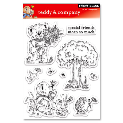 Tampon Clear - TEDDY & COMPANY Penny Black