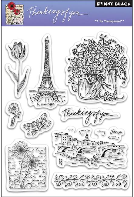 Tampon Clear - THINKING OF YOU Penny Black