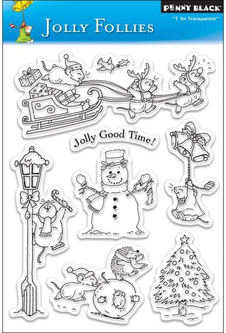 Tampon Clear - JOLLY FOLLIES Penny Black