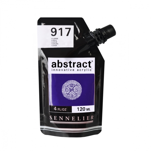 Peinture Acrylique ABSTRACT - 917 Pourpre 120ml 