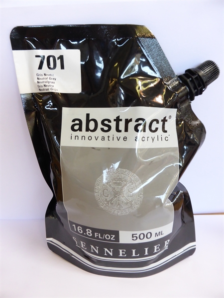 Peinture Acrylique ABSTRACT - 701 Gris Neutre 120ml 