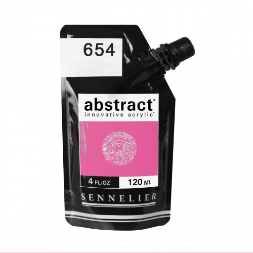 Peinture Acrylique ABSTRACT - 654 Rose Fluorescent 120ml 