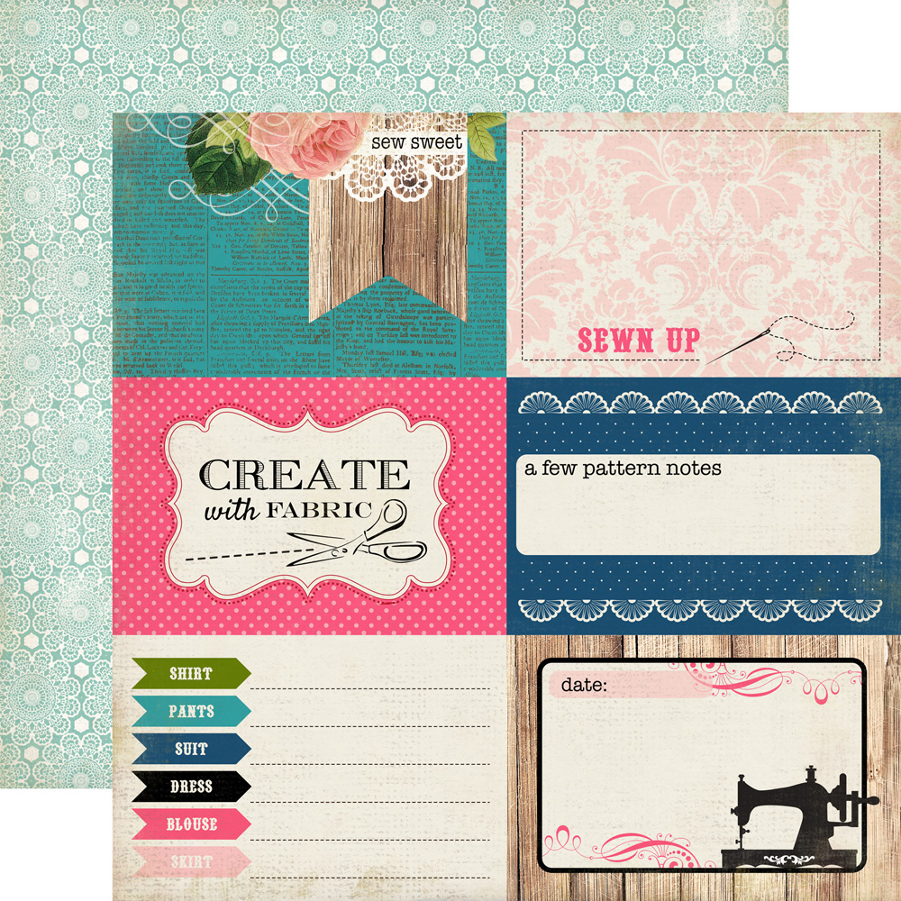 Carta Bella - Sew Lovely -  Sew Sweet