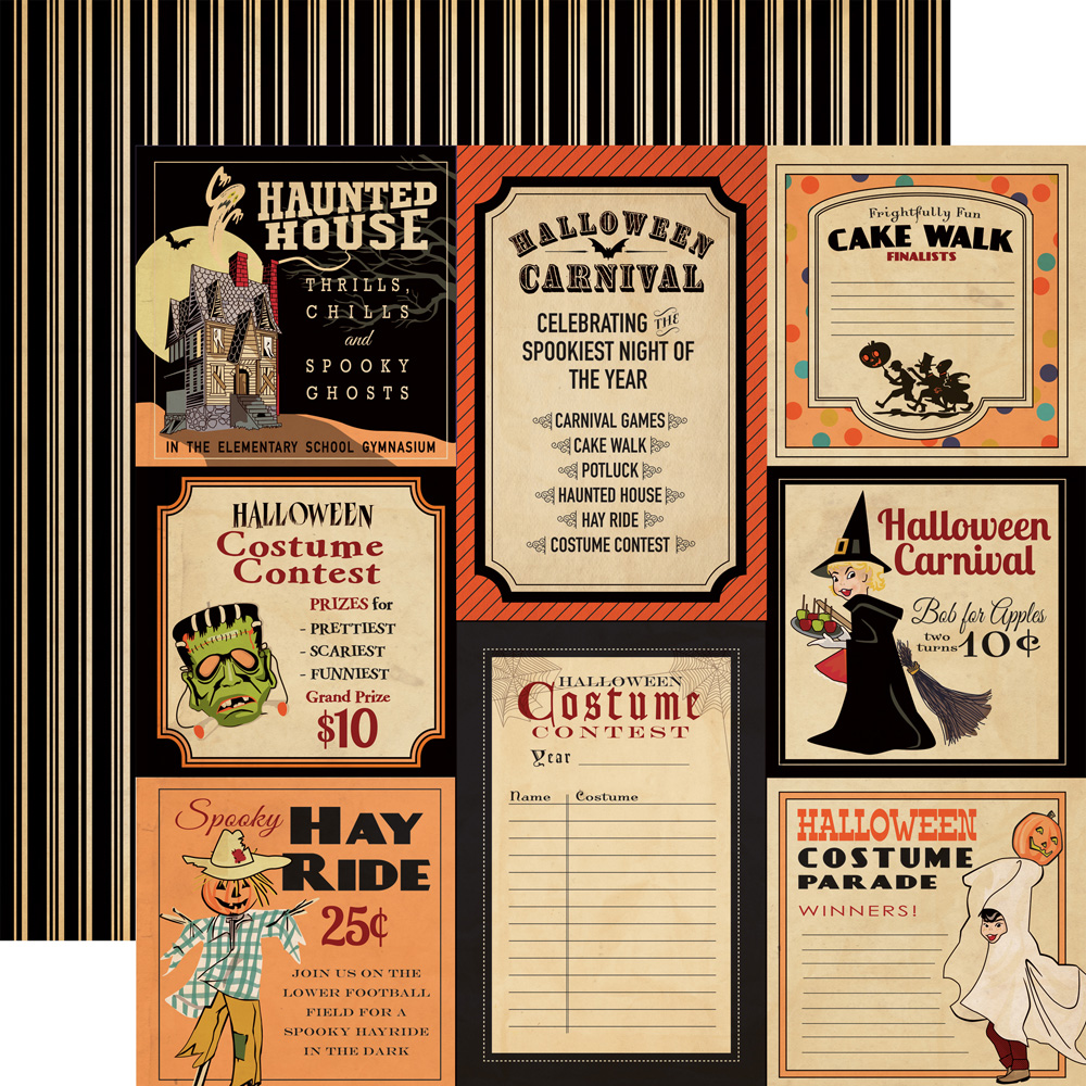 Carta Bella - Trick Or Treat - Halloween Carnival