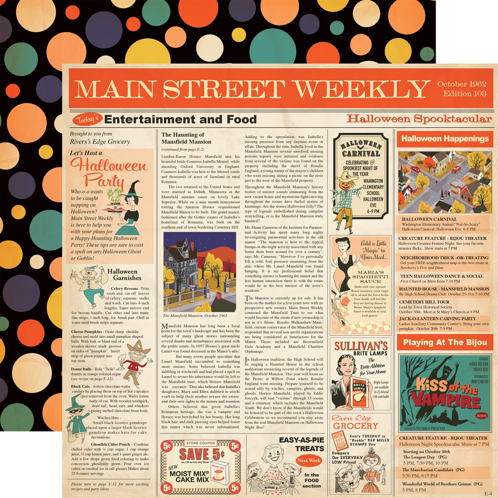 Carta Bella - Trick Or Treat - Spooktacular