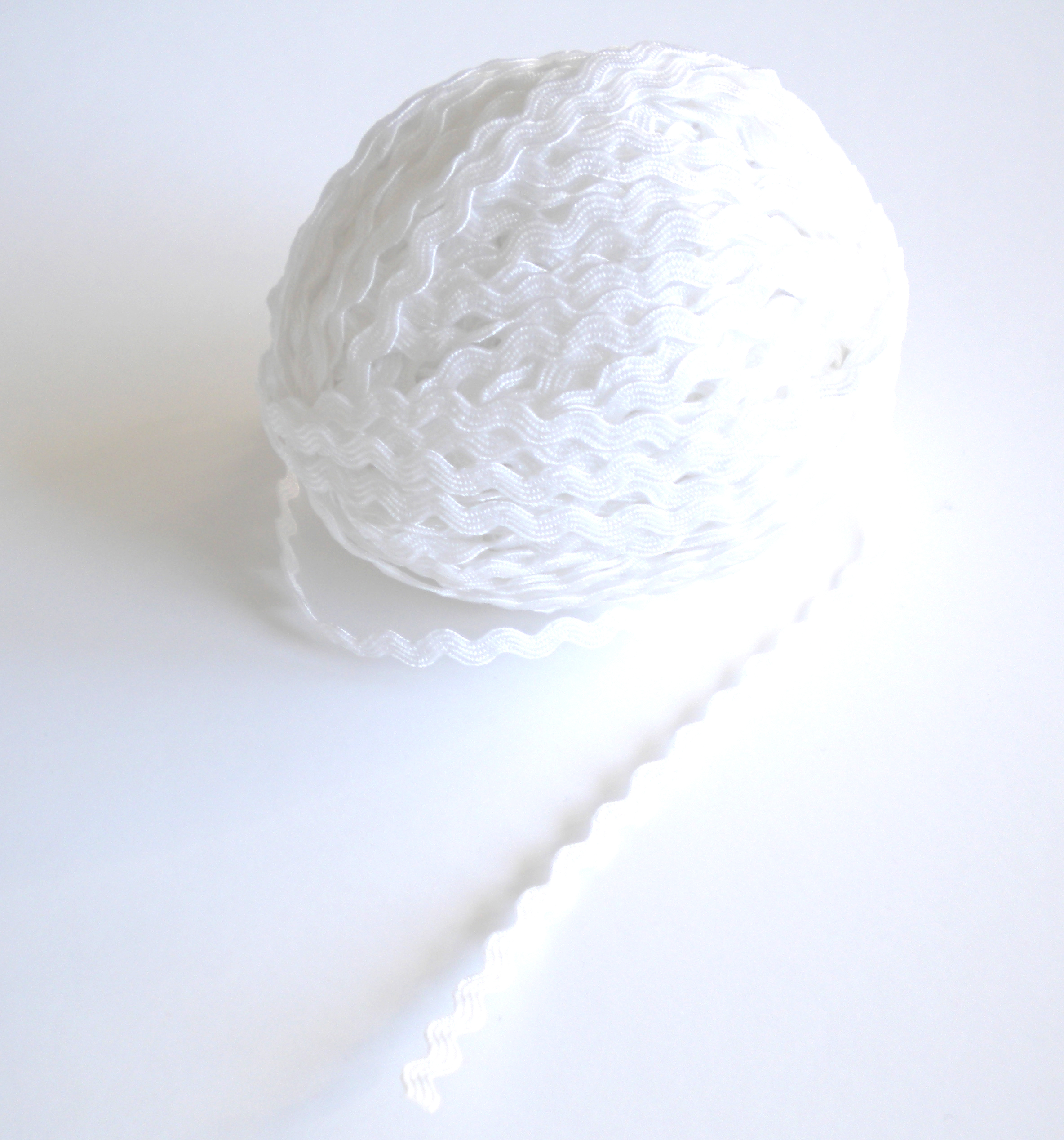 Ruban Croquet - 3mm BLANC