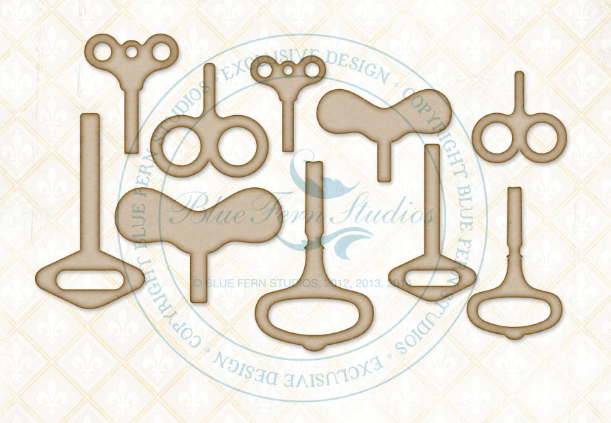 Chipboard Carton - Wind-Ups - Blue Fern Studios