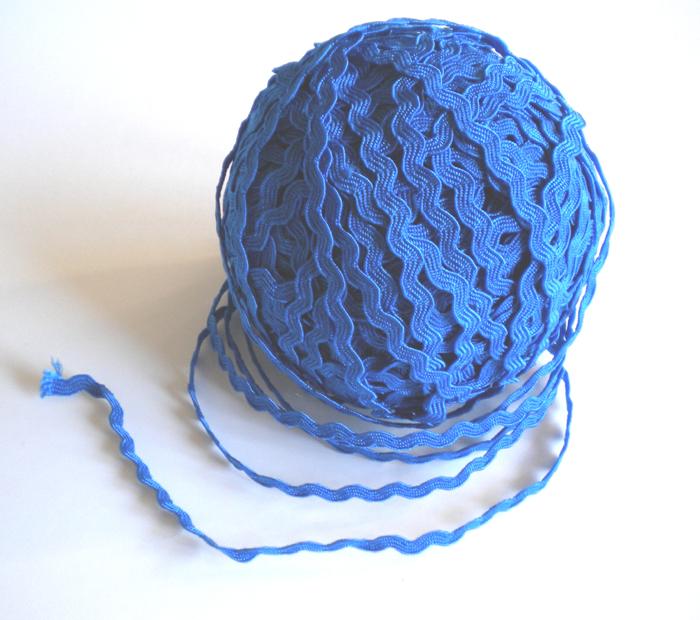 Ruban Croquet - 3mm BLEU