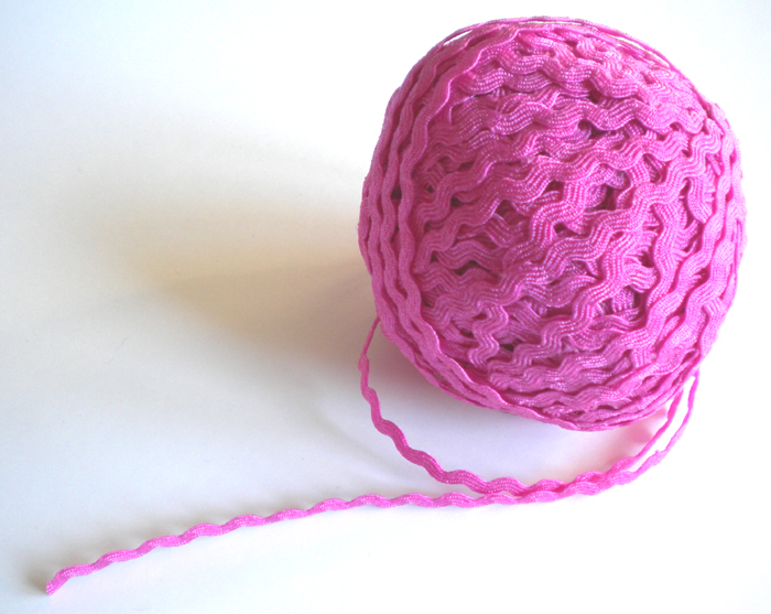 Ruban Croquet - 3mm FUSCHIA